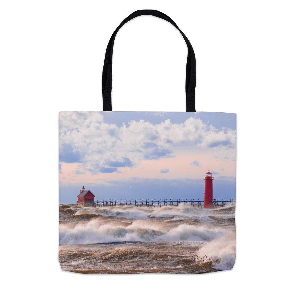 Tote Bag - Lake Michigan Frenzy