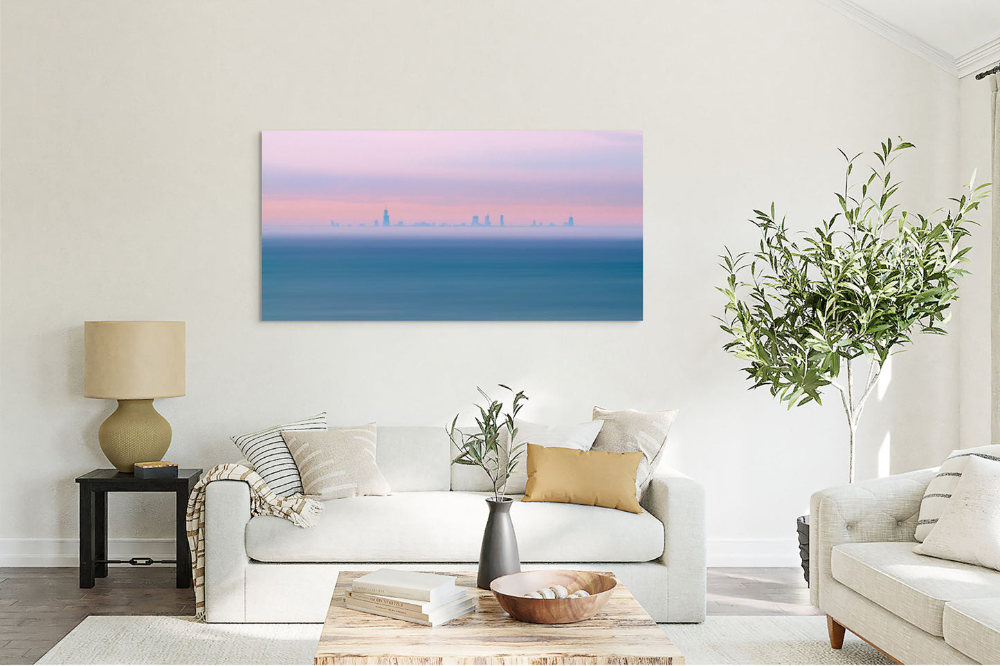 Chicago's Morning Blues - Fine Art Print by Dennis Caskey