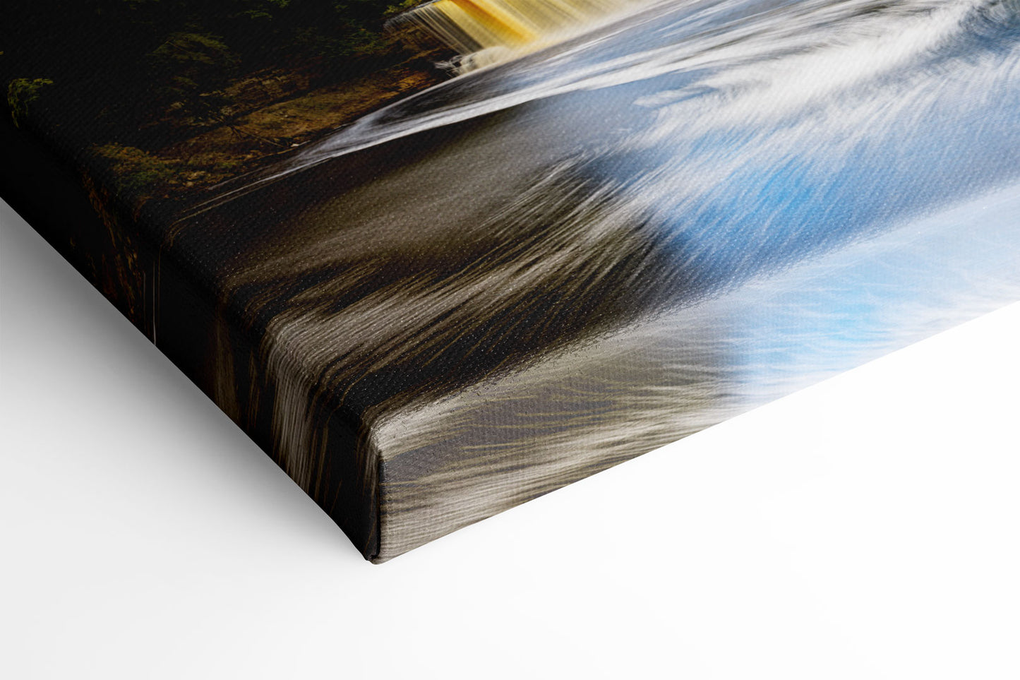 Tahquamenon's Trails Michigan fine art print on canvas by Dennis Caskey