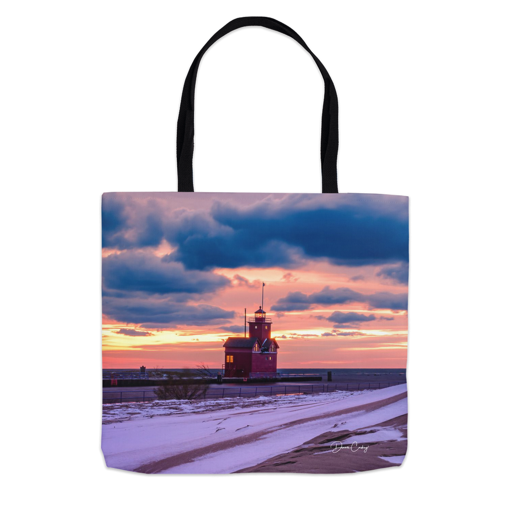 Tote Bag - Snowfence in the Sand
