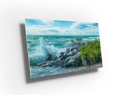 Island View - Michigan Fine Art Print by Dennis Caskey