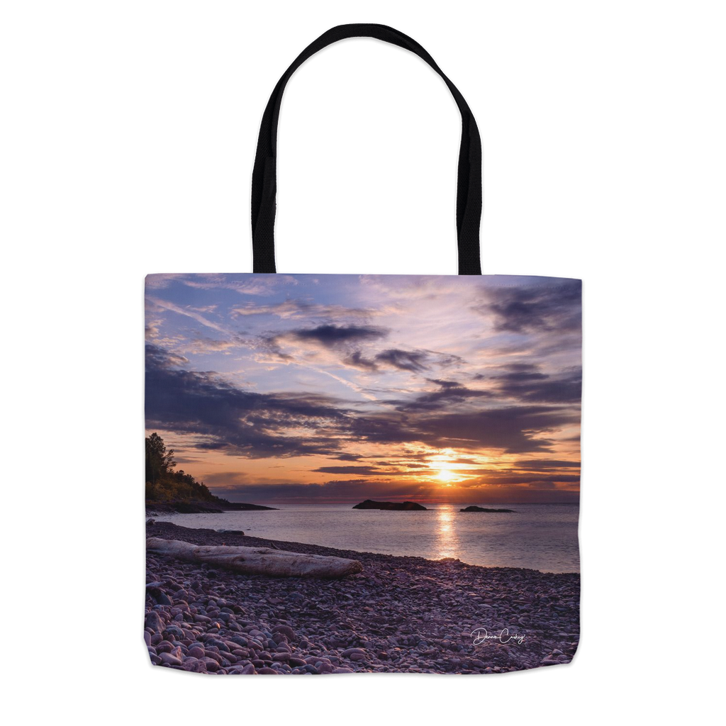 Tote Bag - Sunset Hopes in Copper Harbor