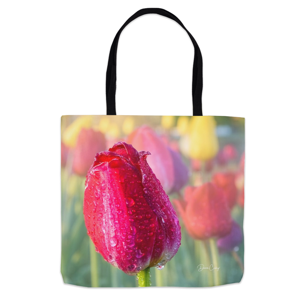 Tote Bag - A Tulip's Morning Light