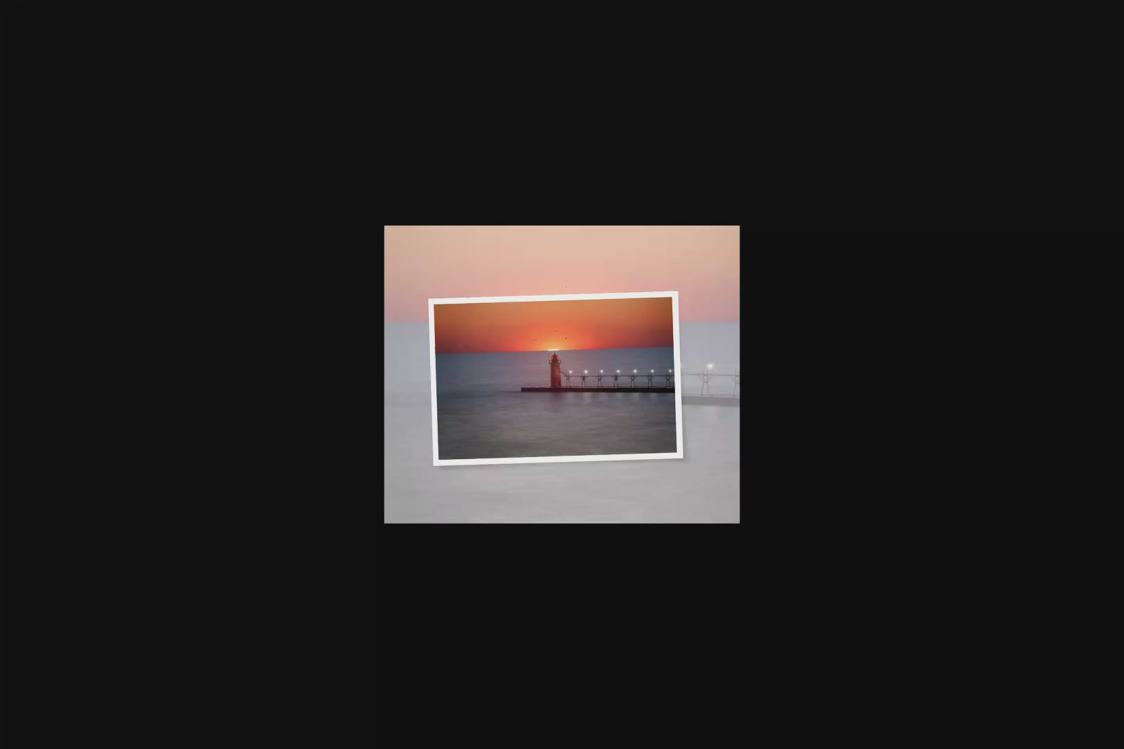 Lights of South Haven Michigan fine art print by Dennis Caskey video