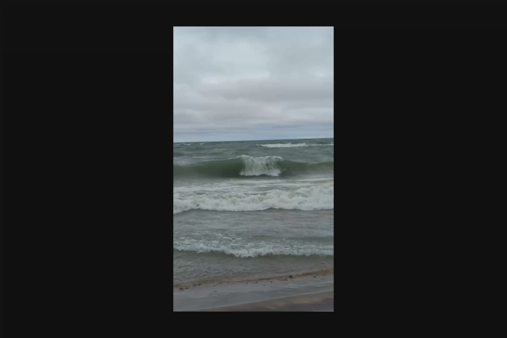 Dreamy Waves II Michigan fine art print by Dennis Caskey video